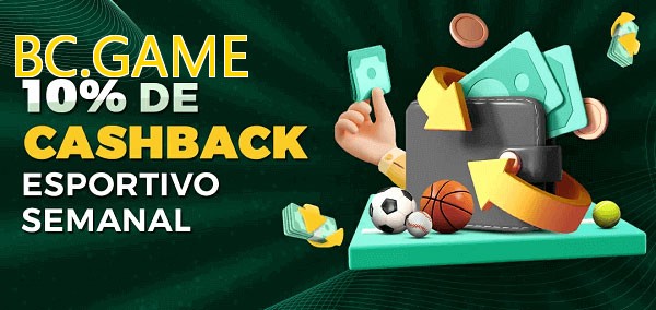 10% de bônus de cashback na BC.GAME